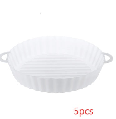 Air Fryer Tray Silicone Kitchen Supplies AirFryer Silicone Pot Grill Pan Accessories Disposable Paper Liner