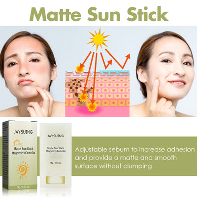 Jaysui Matte Protective Stick Protects UV Rays, Moisturizes, Repairs, Brightens Skin, Refreshing Skincare Cream For Summer