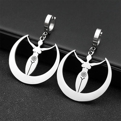 Moon Vortex Goddess Earrings Women's Jewelry Simple All-match