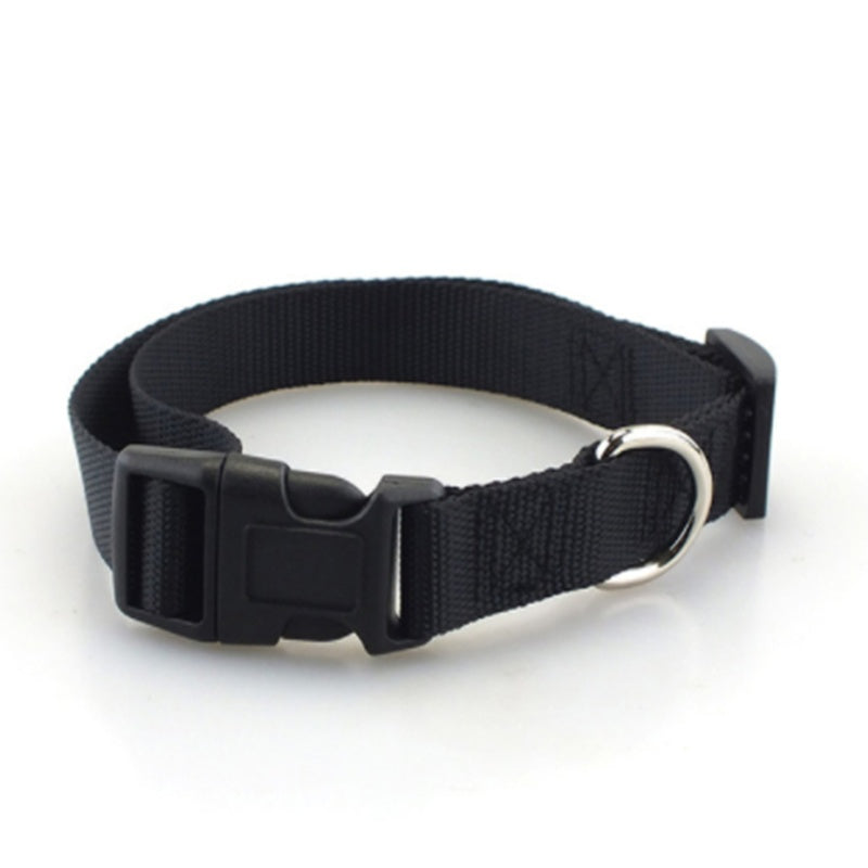 Plain Polyester Collar  Nylon Pet Supplies