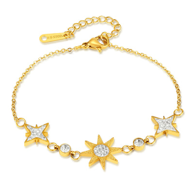 Niche Design Bracelet Female Star Asterism Star