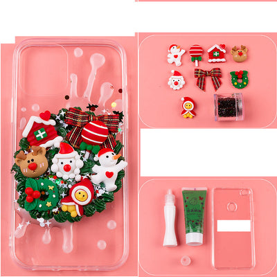 Diy Cream Gel Mobile Phone Case Set Cute Element Resin Accessories